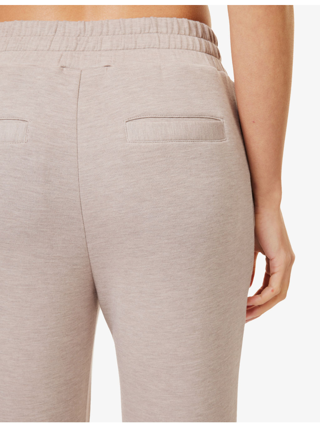 "The Slim Cuff 25"" relaxed-fit mid-rise stretch-woven jogging bottoms" - 5
