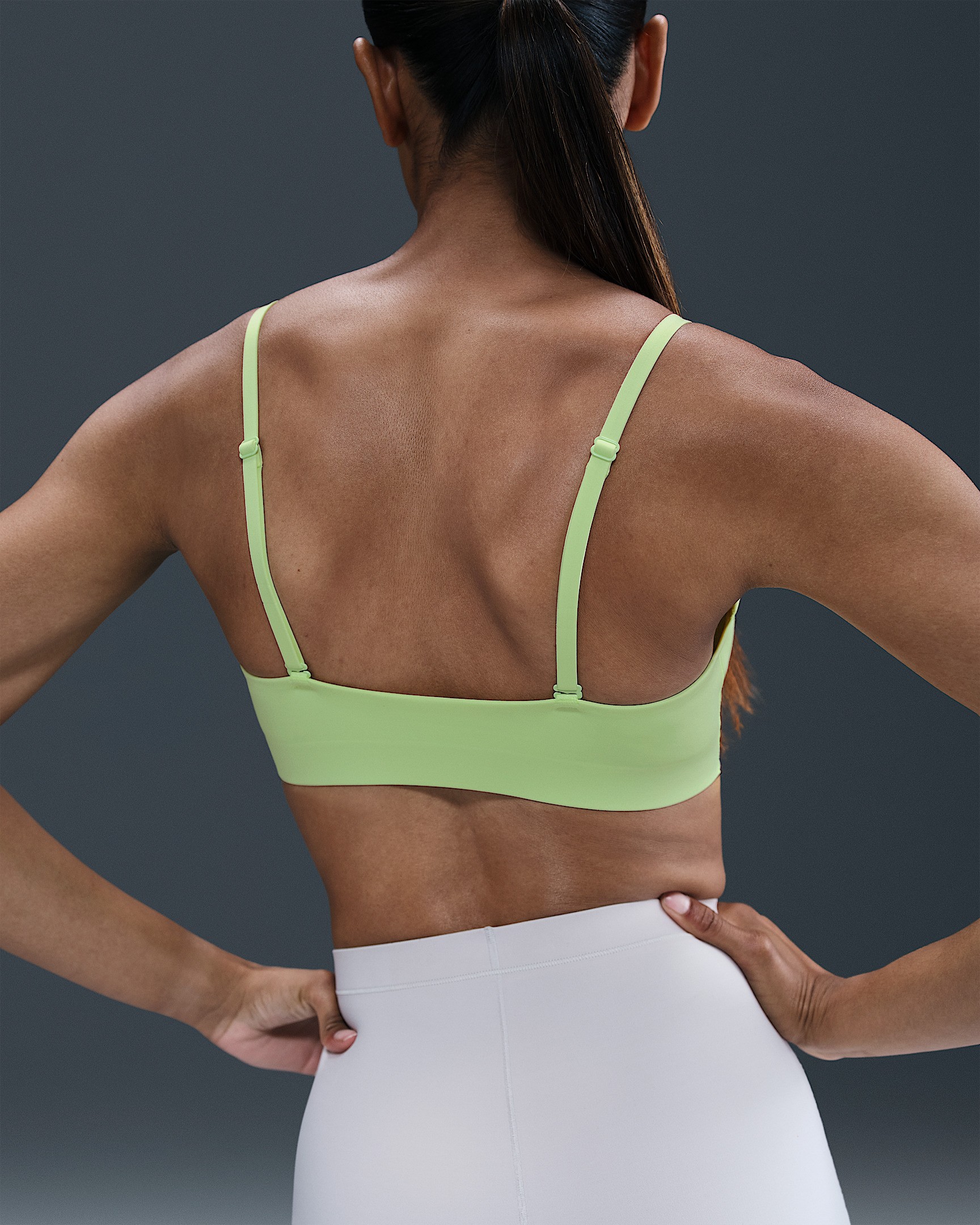 Nike Form Women's Light-Support Non-Padded Triangle Sports Bra - 2