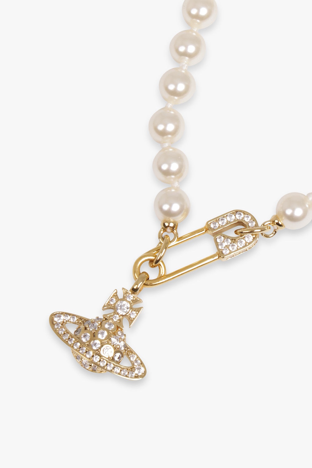 LUCRECE PEARL BRACELET | CREAM ROSE PEARL/GOLD - 2