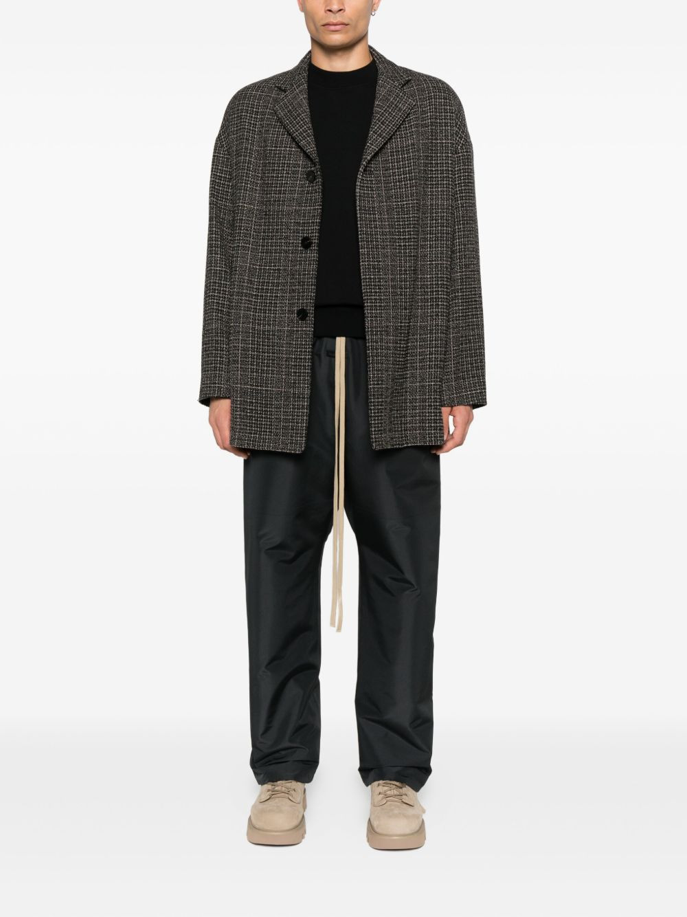 drawstring-cuff trousers - 2