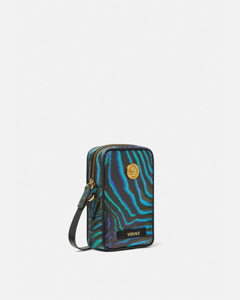 VERSACE Tiger Medusa Biggie Small Crossbody Bag outlook