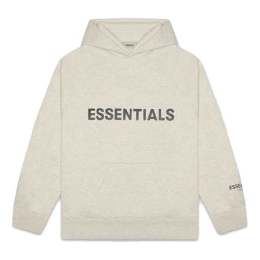 Fear of God Essentials FW20 Pullover Hoodie 'Heather Oatmeal' FOG-FW20-234 - 1