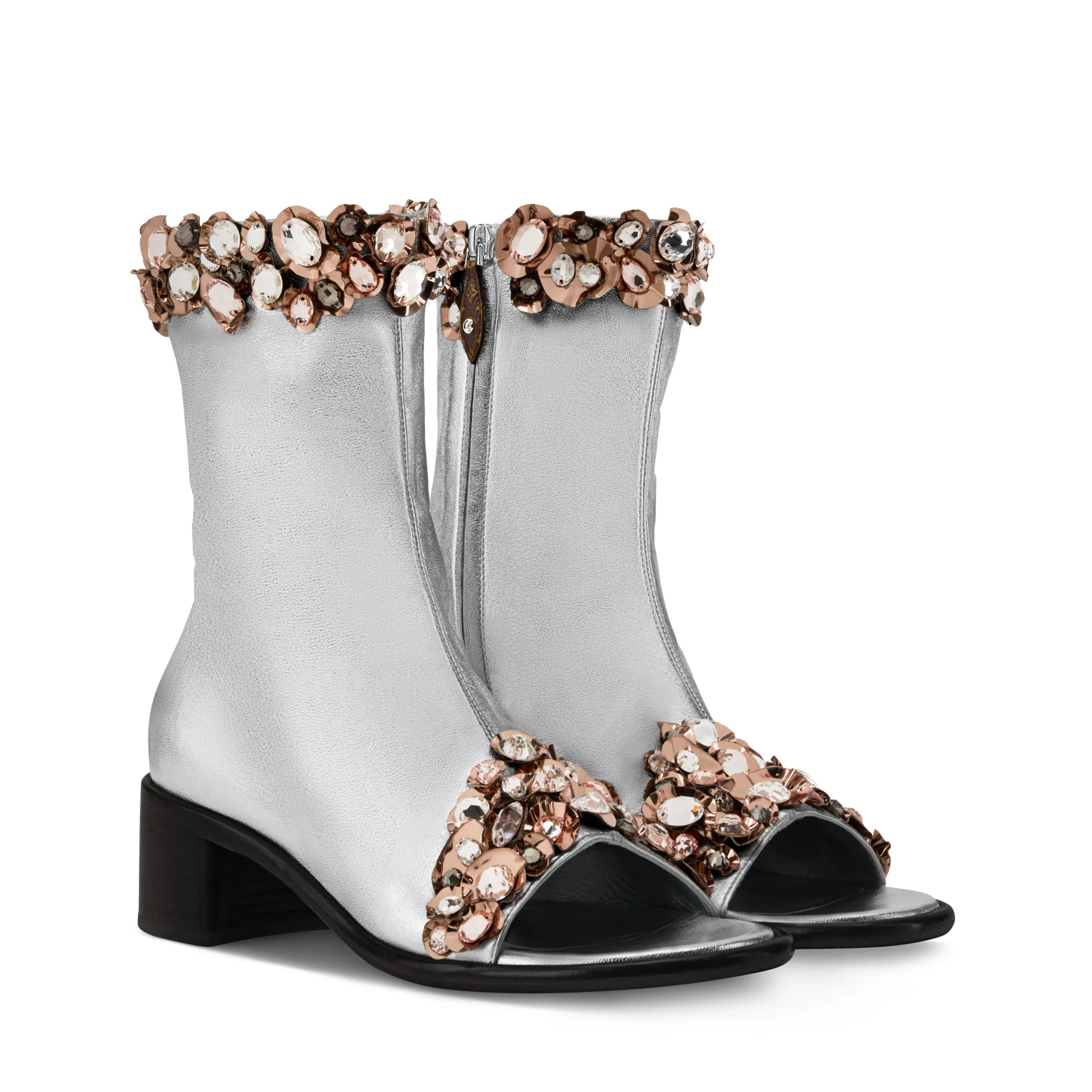 Talisman Open Toe Ankle Boot - 1