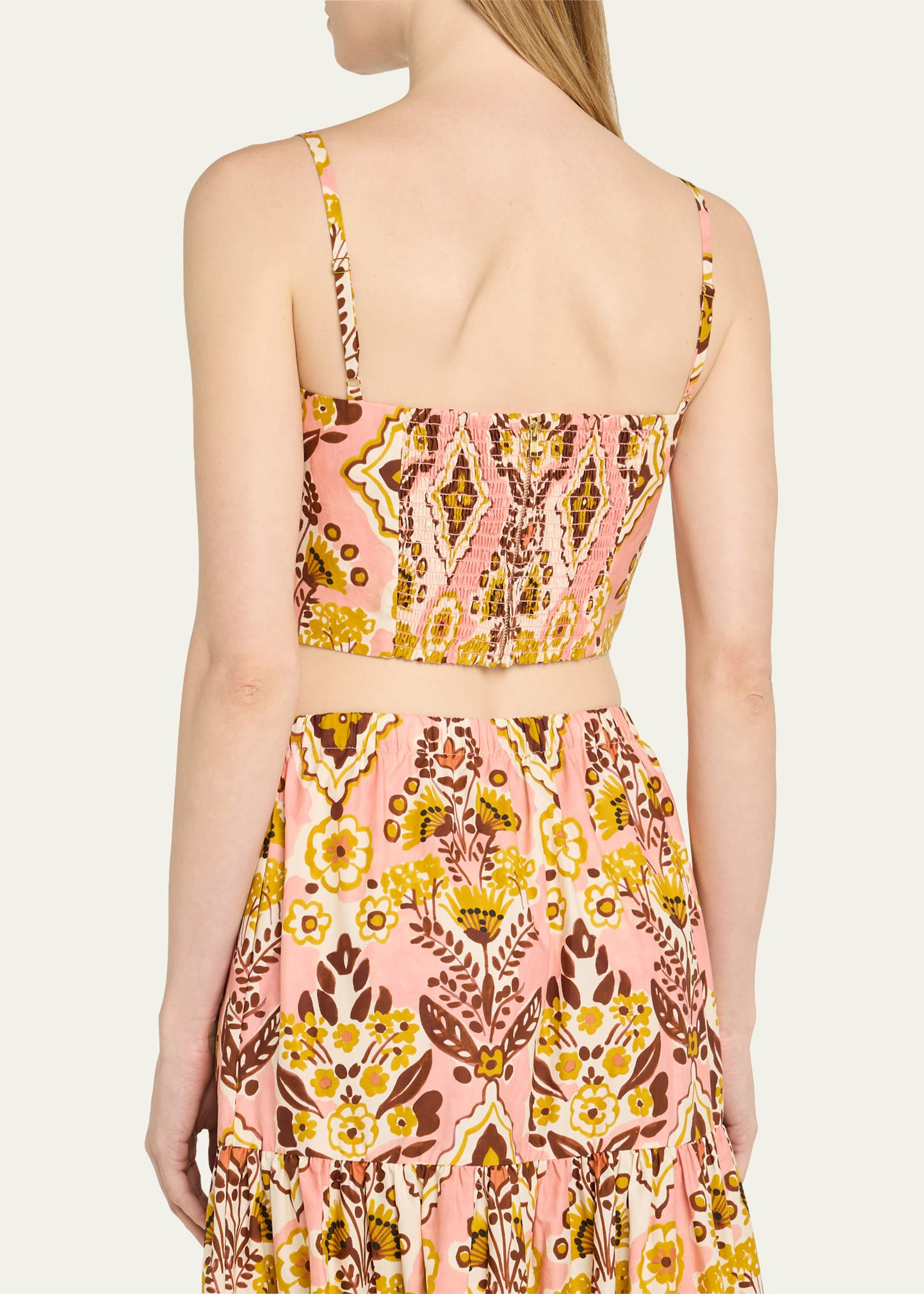 Maidstone Ruched Sweetheart Crop Top - 3