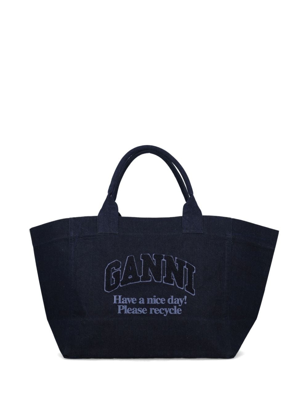 Xxl denim tote bag - 1