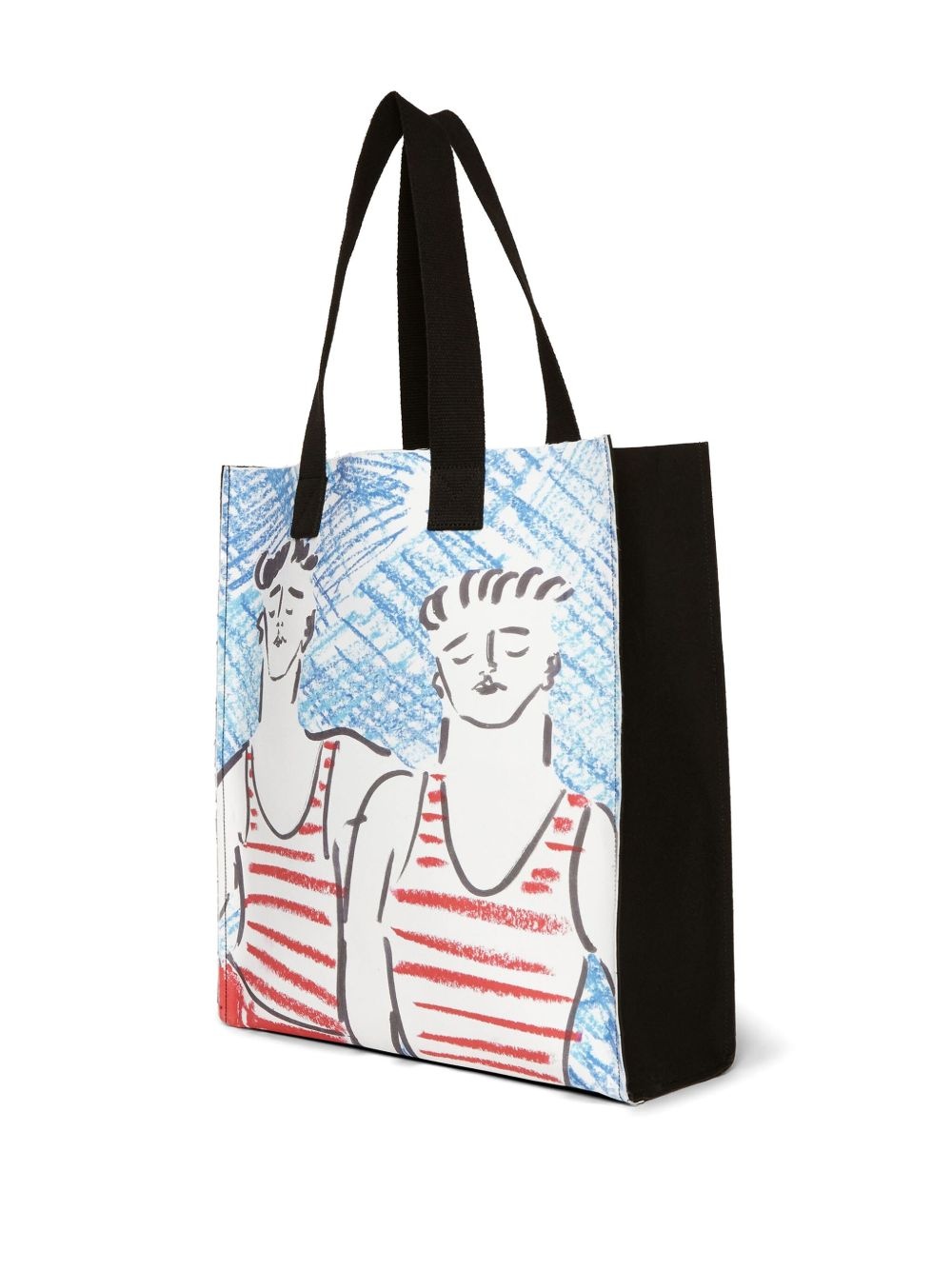 graphic-print tote bag - 4