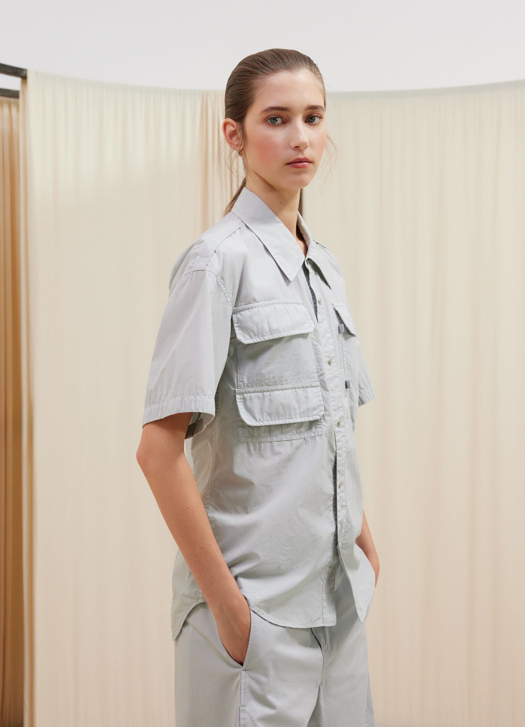 REPORTER SHIRT WITH SNAPS - 2
