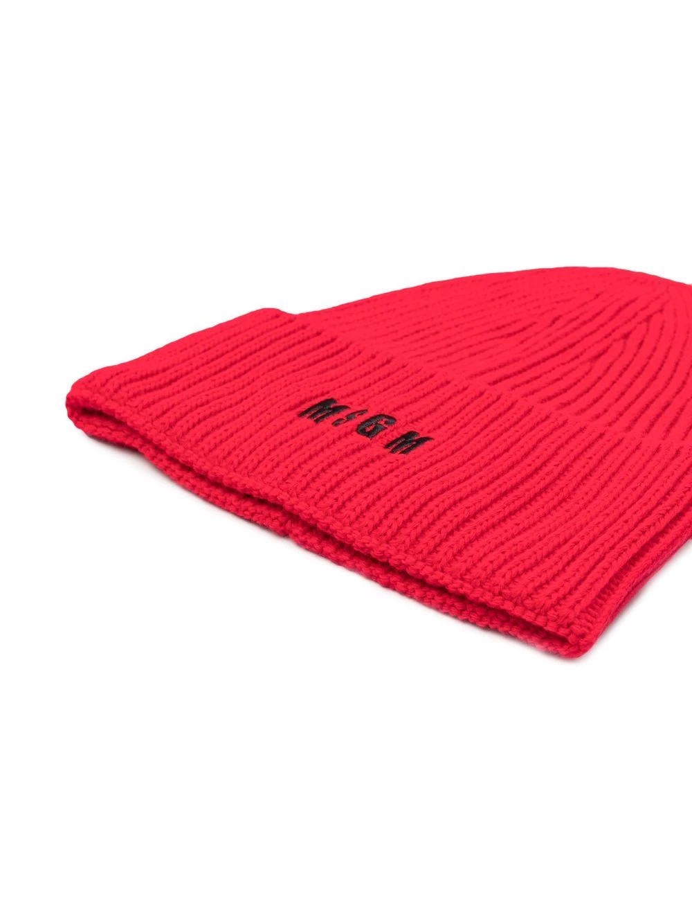 embroidered logo beanie - 2