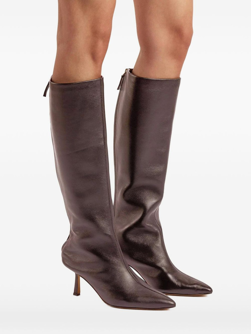 Petra pointed knee high boots 4