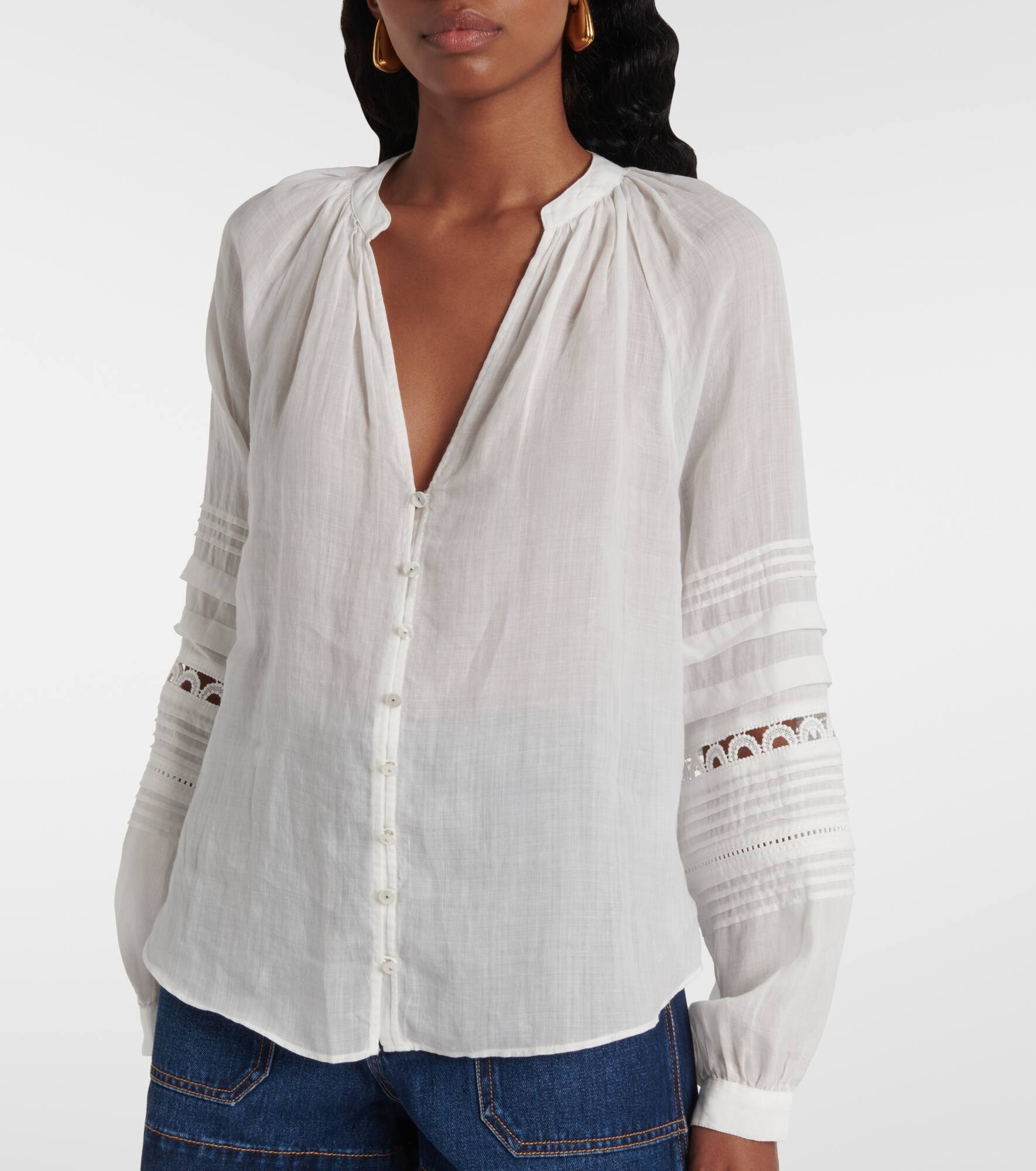 Ailani semi-sheer top - 6