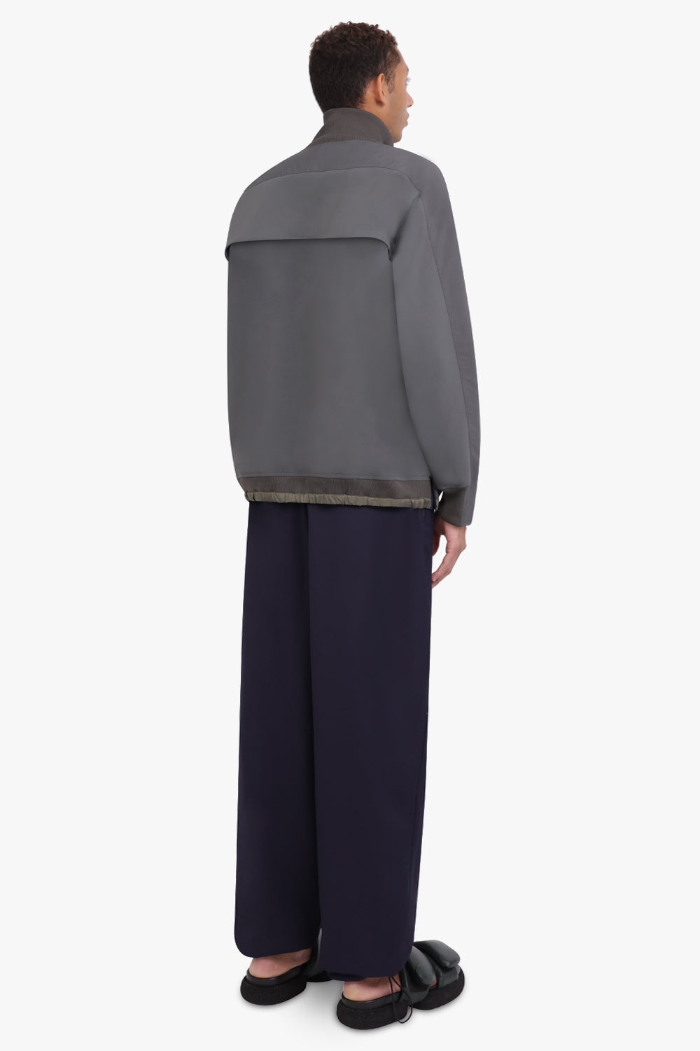 TECHNICAL JERSEY BLOUSON | GREY - 4
