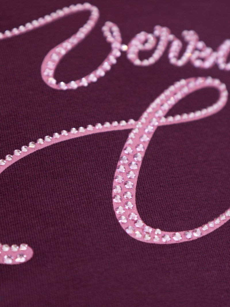 crystal-embellished T-shirt 5