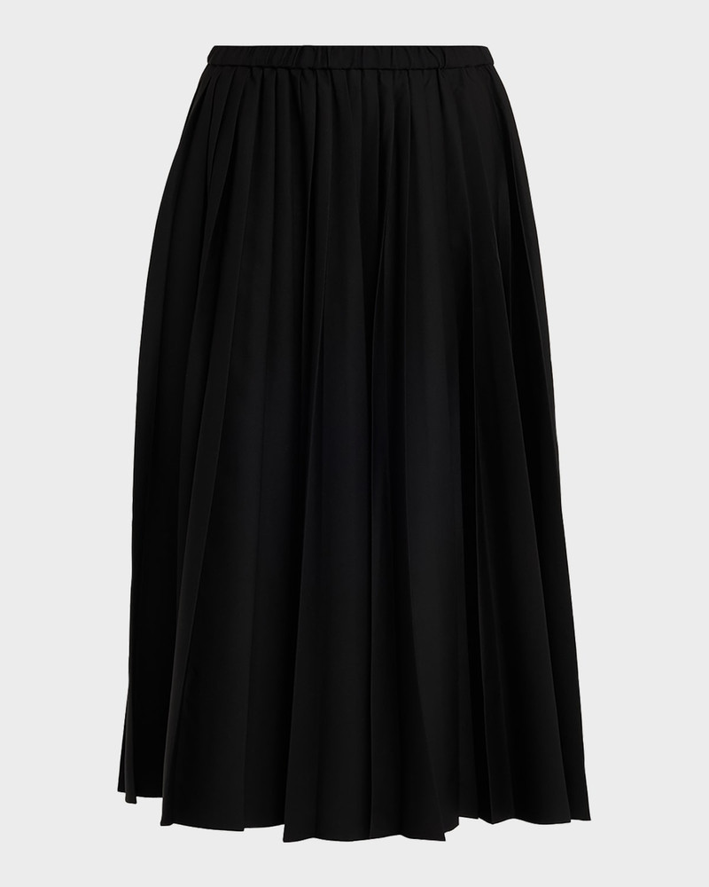 Pull-On Pleated Skirt 1