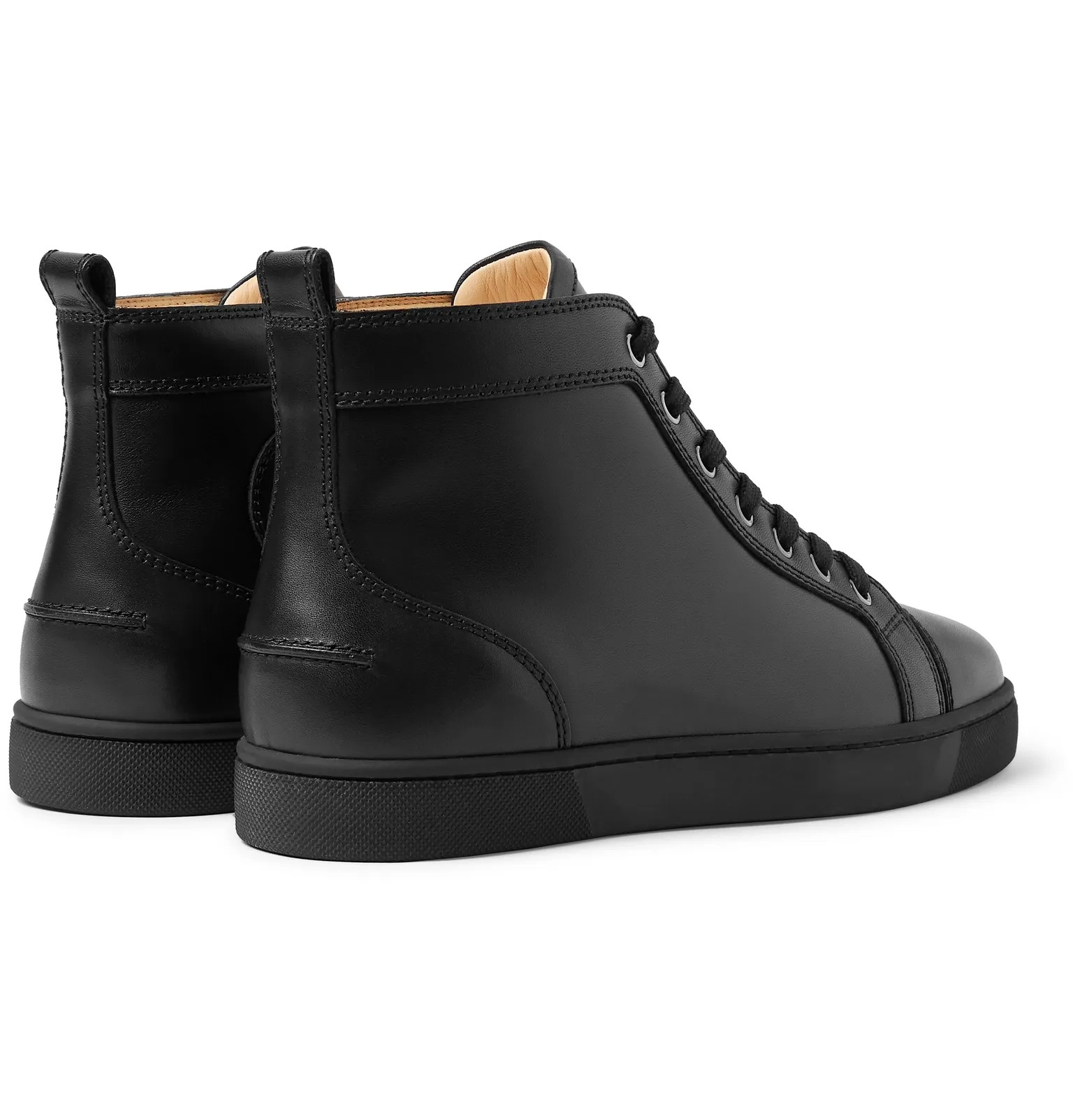 Louis Leather High-Top Sneakers - 6