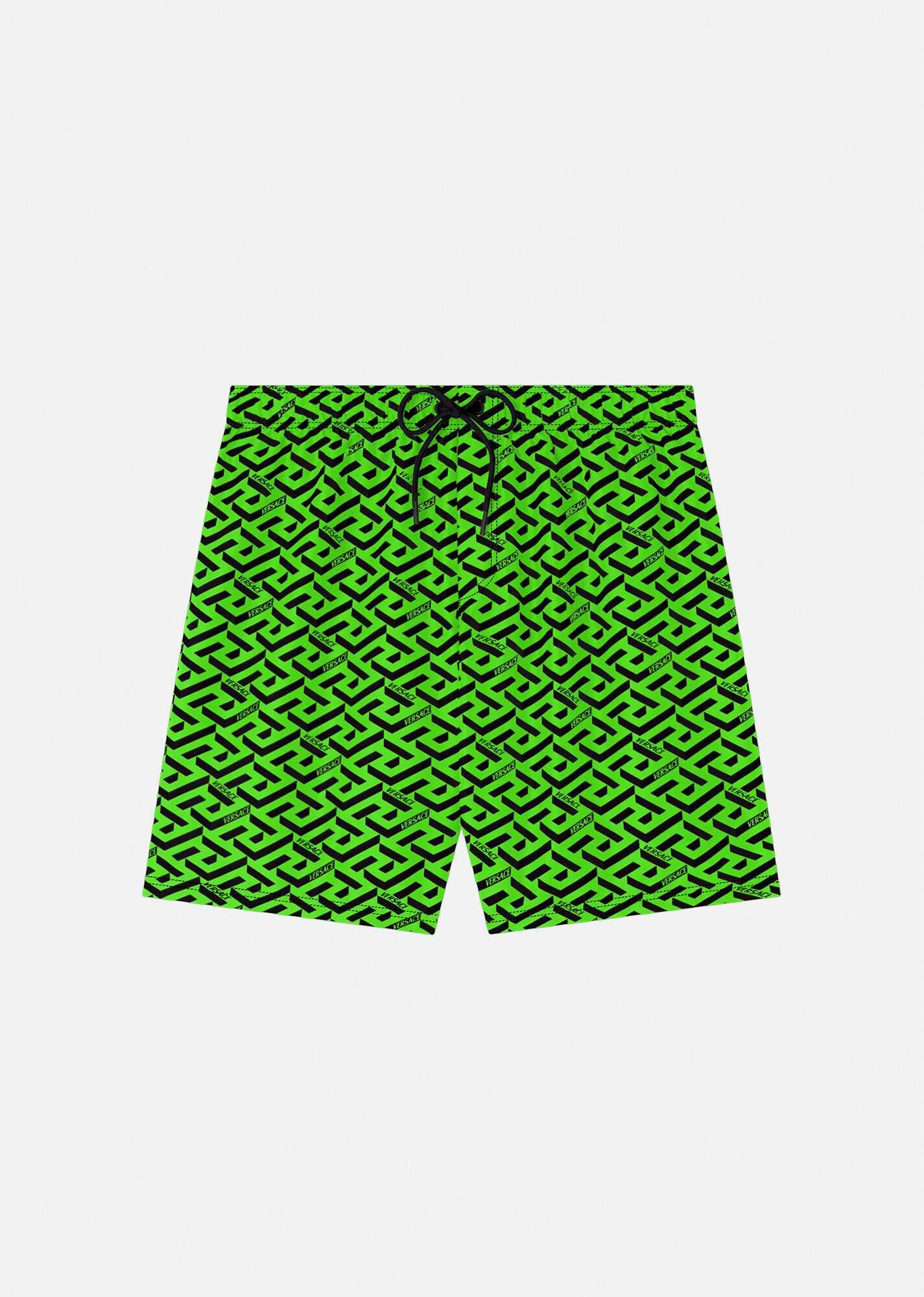 La Greca Print Swim Shorts - 1