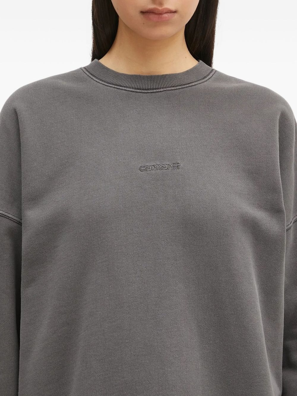 Benton embroidered-logo sweatshirt - 4