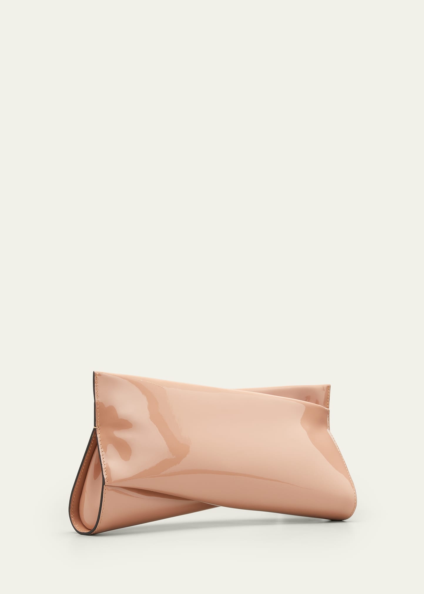 Loubi Twist Patent Zip Clutch Bag - 3