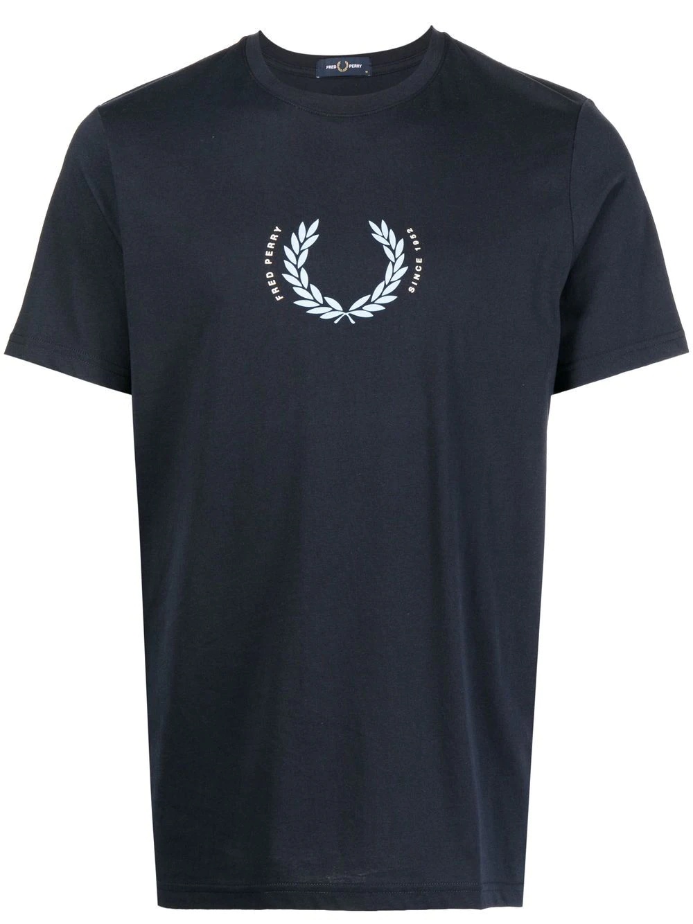 logo-print short-sleeved T-shirt - 1