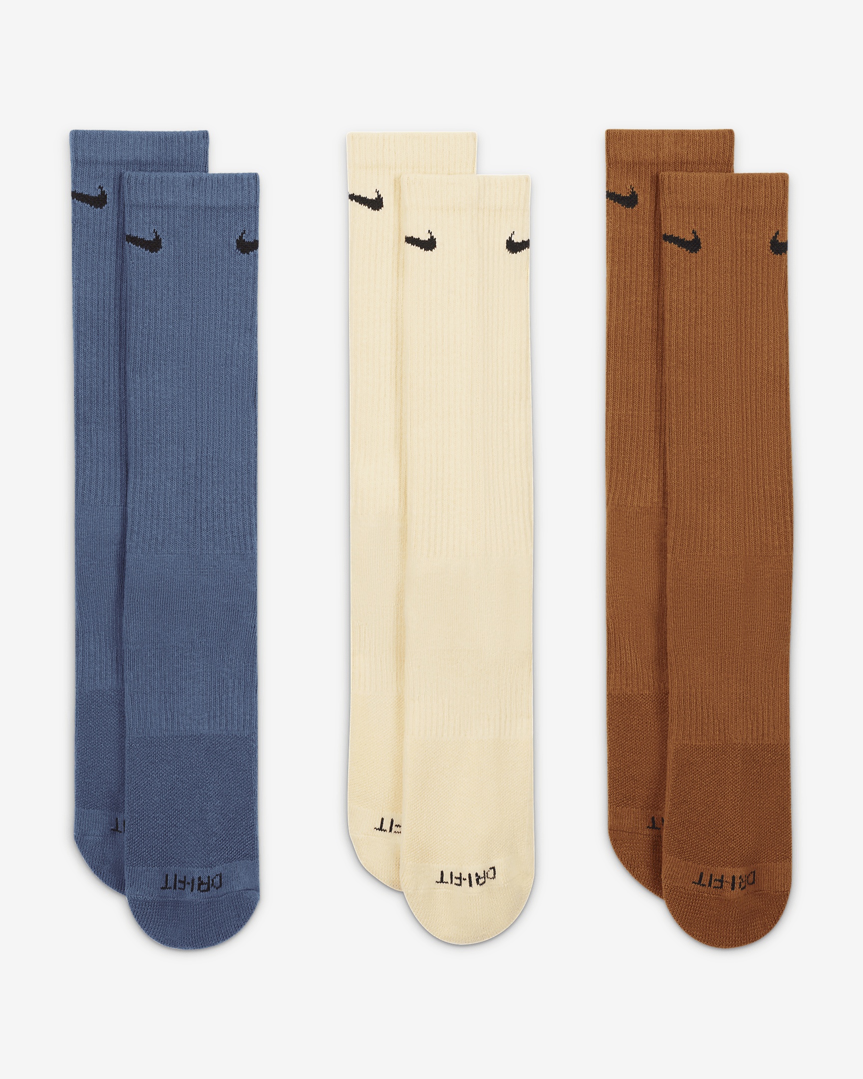 Nike Everyday Plus Cushioned Training Crew Socks (3 Pairs) - 2