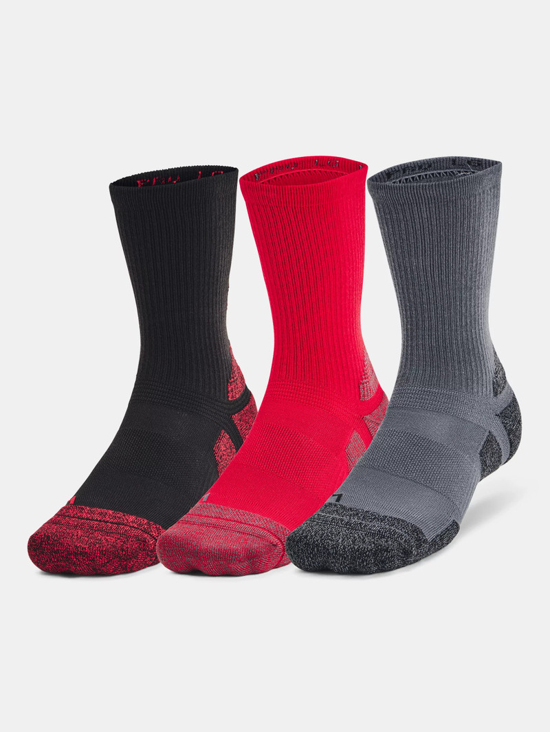 Unisex UA Performance Tech Pro 3-Pack Crew Socks 3
