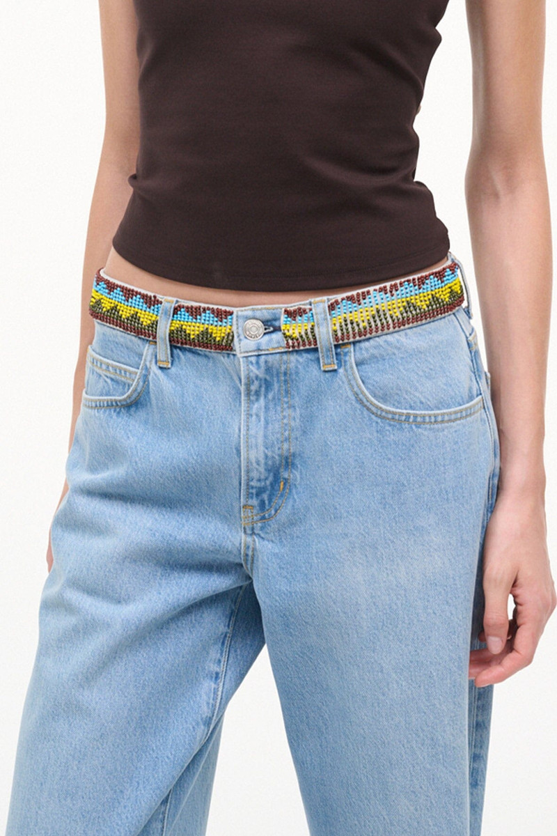 STAUD GUS RELAXED JEAN 33 SURFER BEADED 4