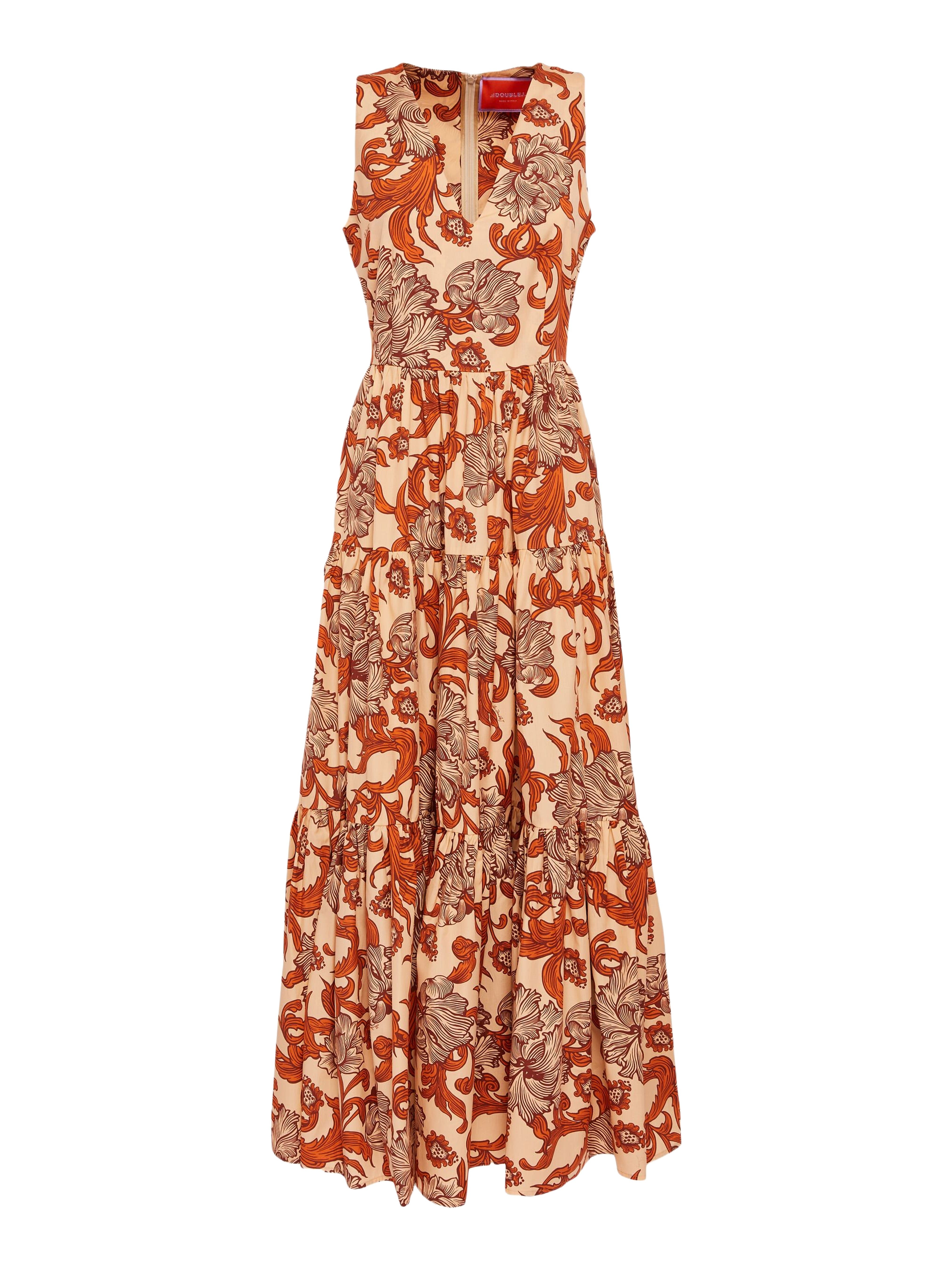 La DoubleJ Sleeveless Big Dress V-Neck Reef Pale Pink at Nordstrom - 2