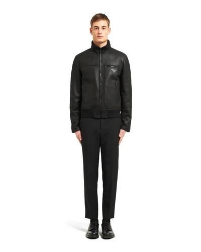 Prada Sheepskin bomber jacket outlook