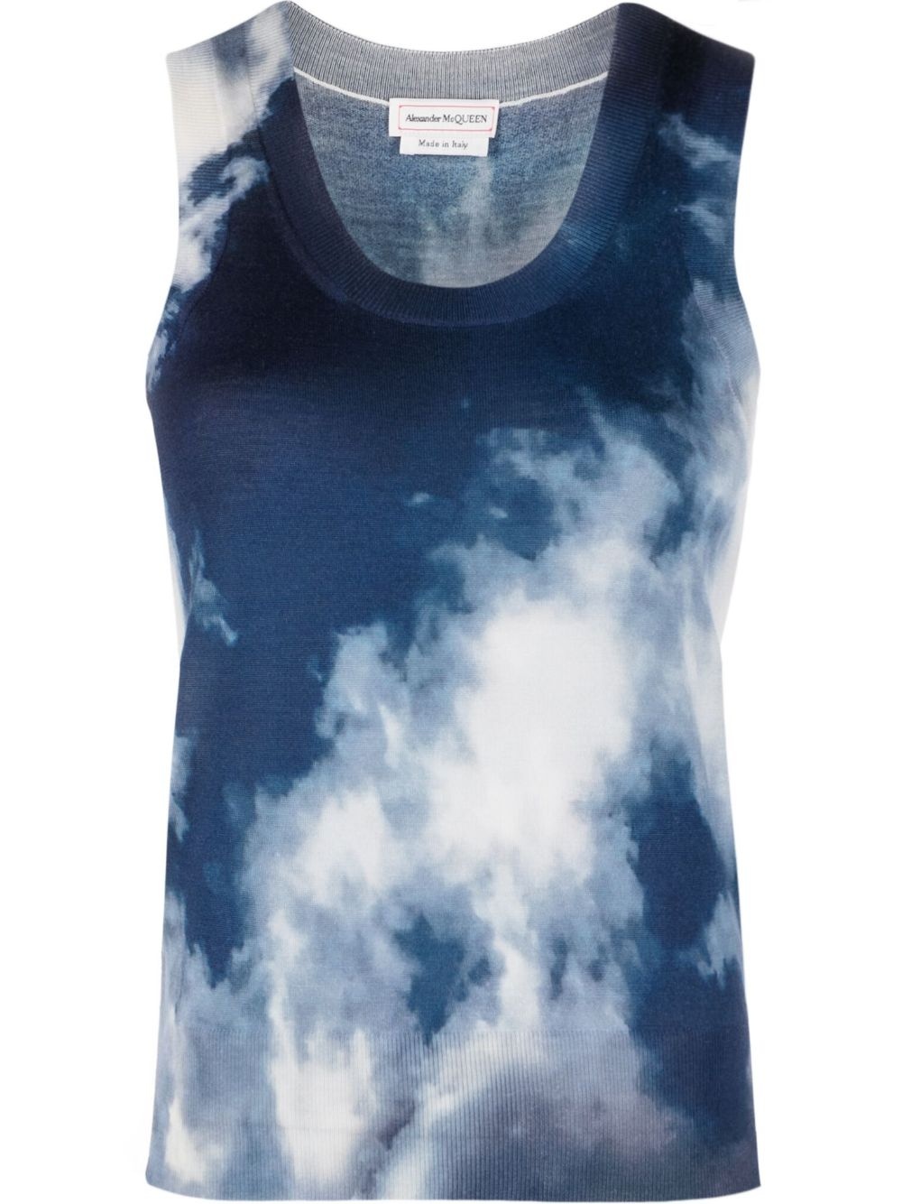 sky-print vest top - 1