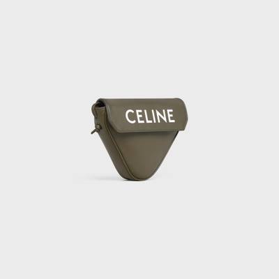 CELINE triangle bag in Smooth calfskin with Celine Print outlook