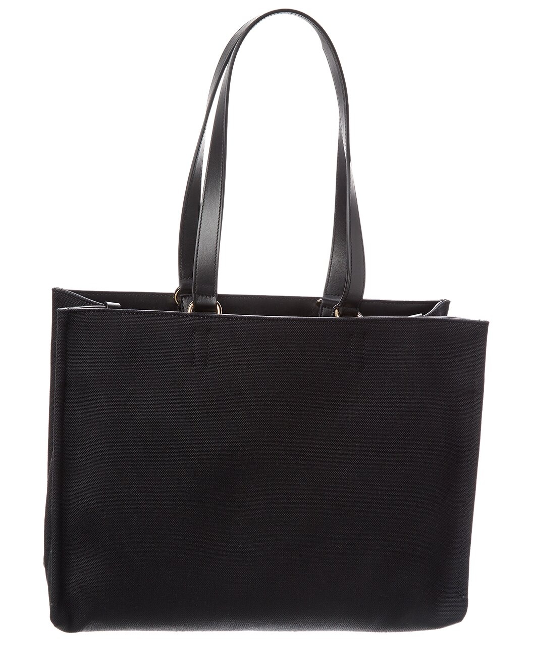 Ferragamo Logo Medium Canvas & Leather Tote - 2