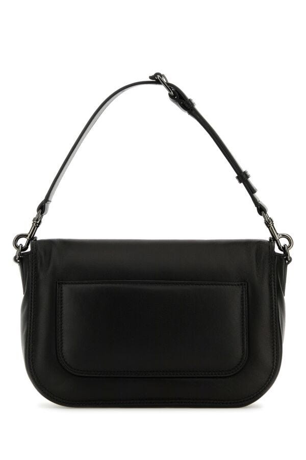 Black leather Locò handbag - 3