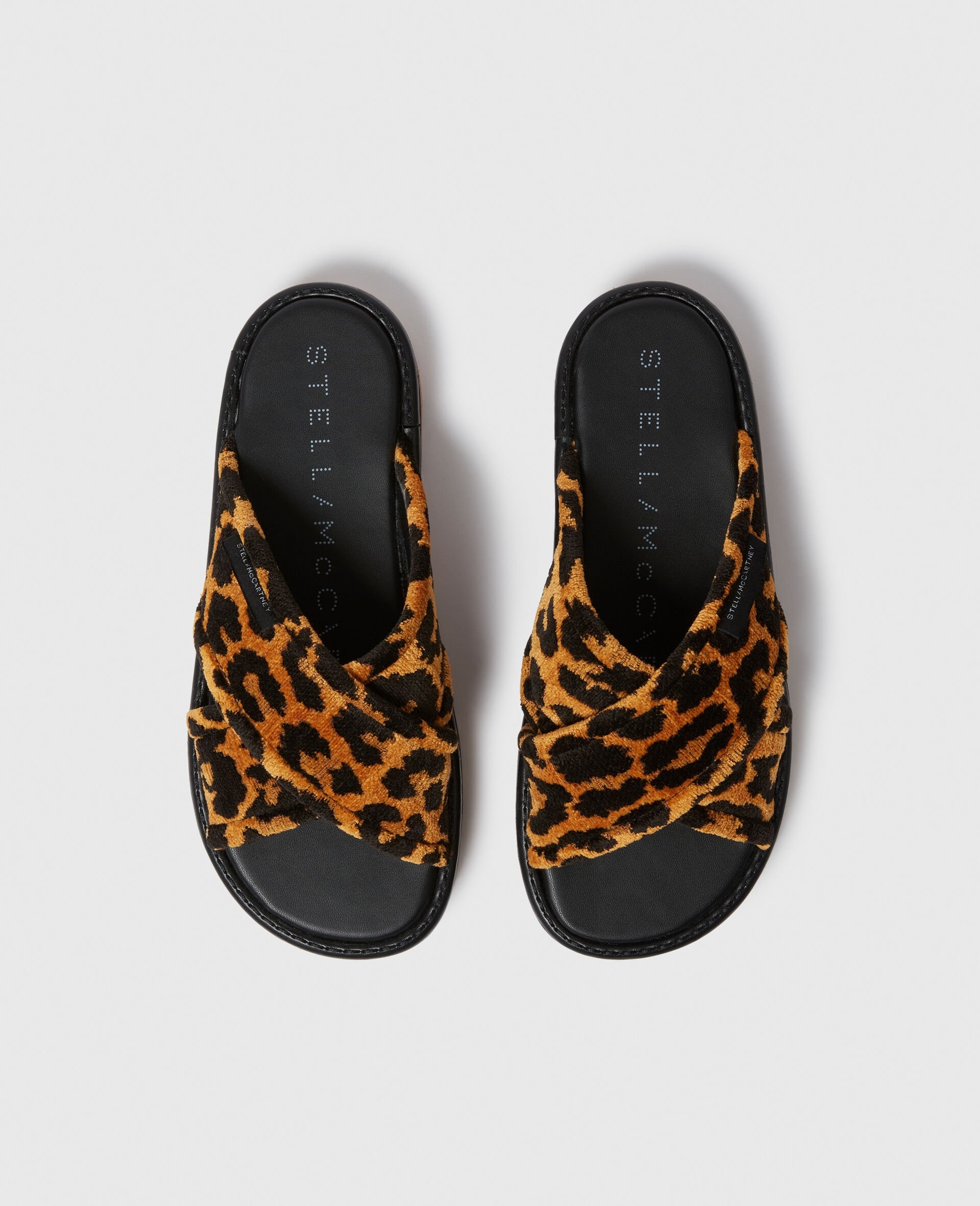 Sneak-Elyse Leopard Twisted Sandals - 4