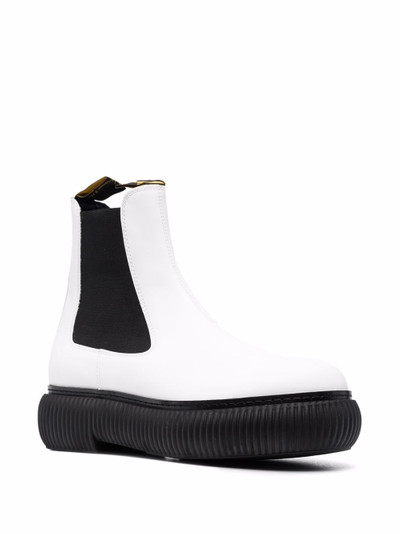 Lanvin pull-on leather ankle boots outlook