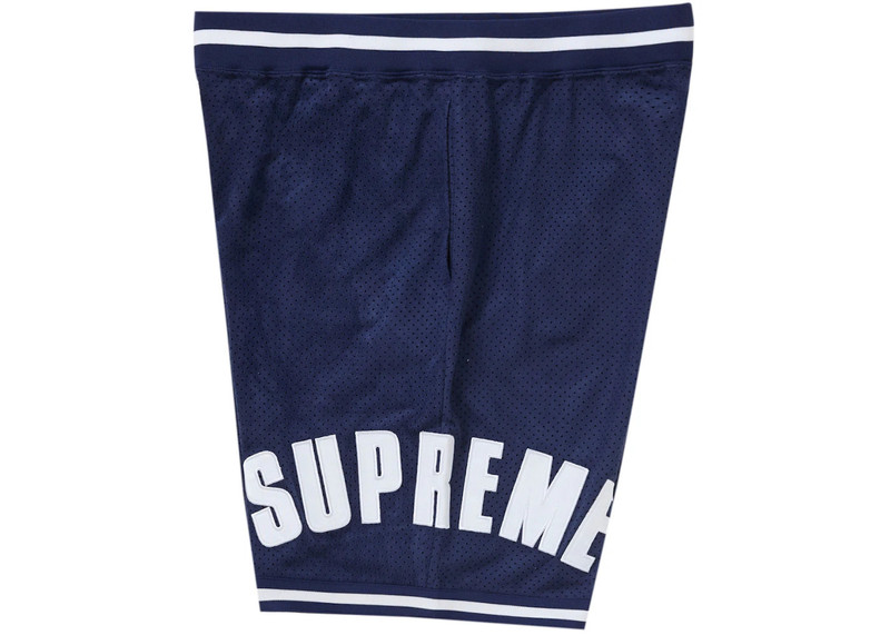 Supreme Supreme Ultrasuede Mesh Short Navy outlook
