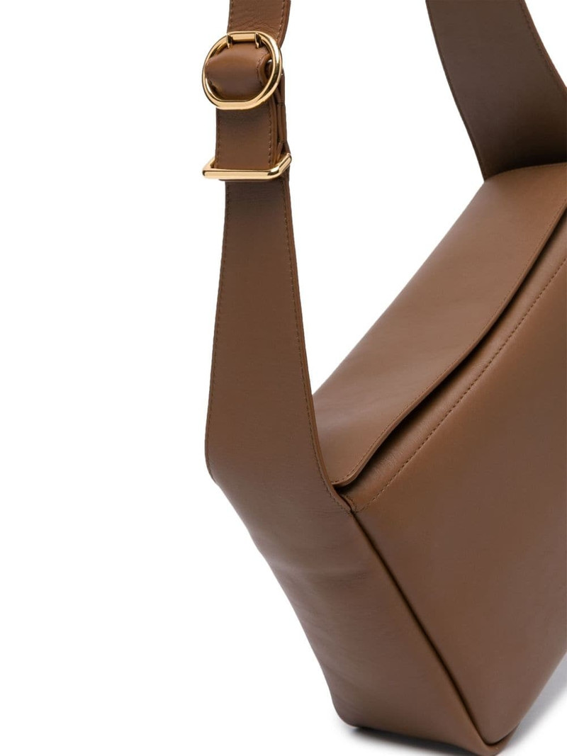 logo-stamp leather crossbody bag 4
