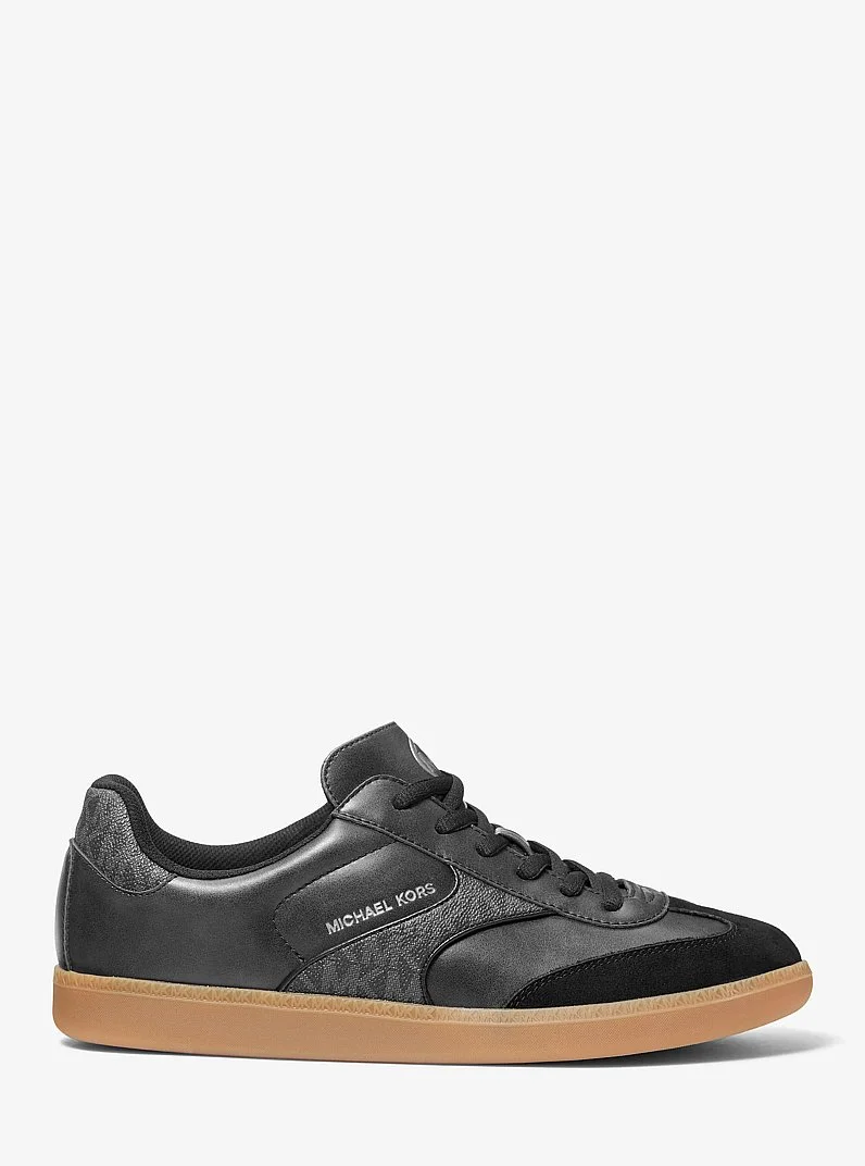 Benny Mixed-Media Sneaker - 1