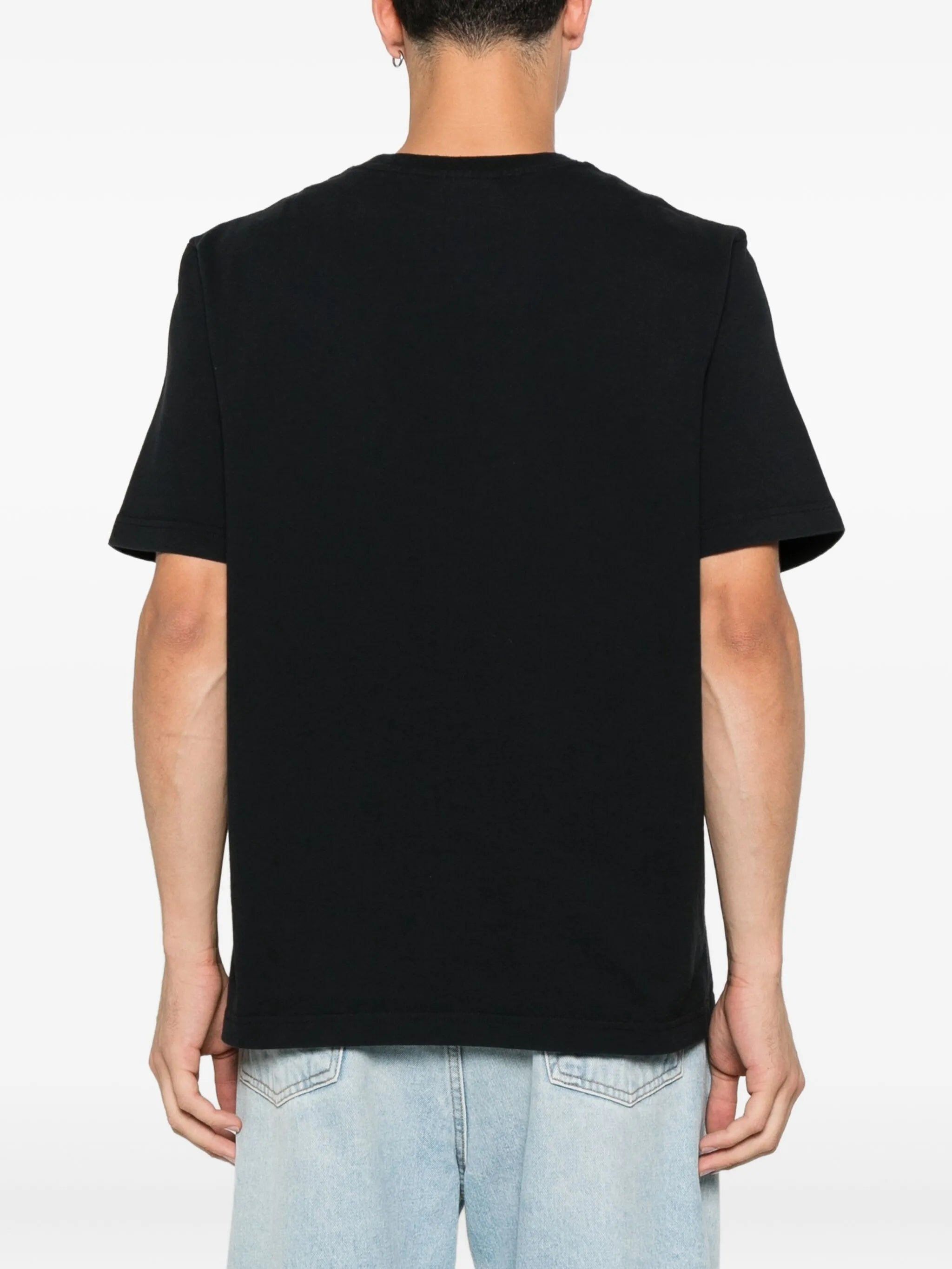 Maison Kitsuné Dressed Fox Embroidered Cotton T-shirt - 4