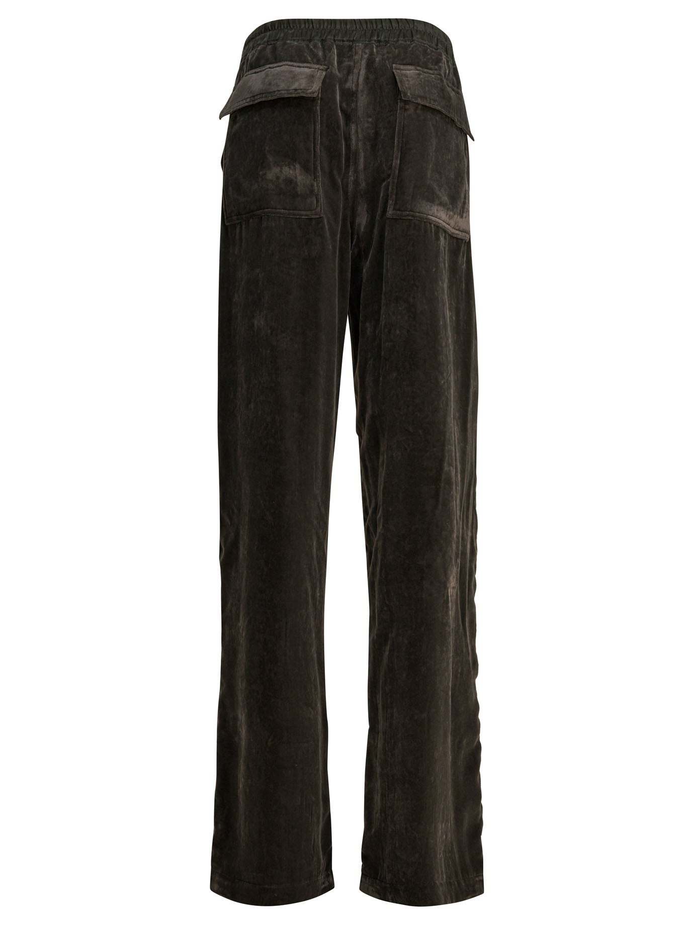 Rick Owens Velvet Wide-leg Pants - 2
