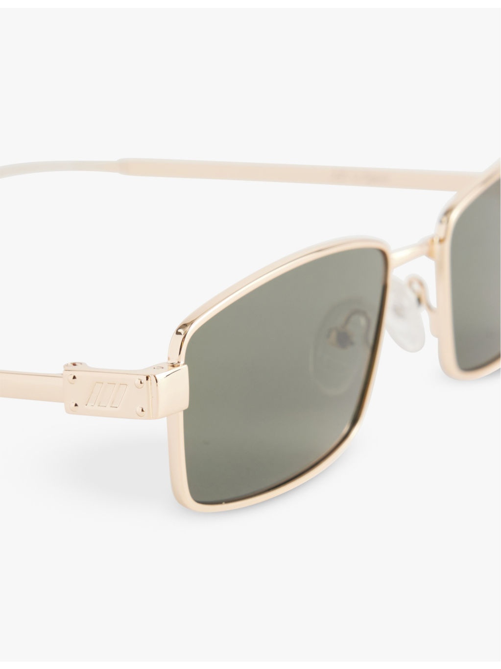 Bizarro rectangular-frame metal sunglasses - 2