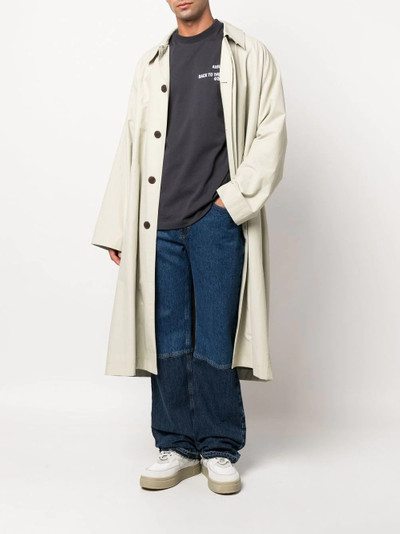 Axel Arigato two-toned straight-leg jeans outlook