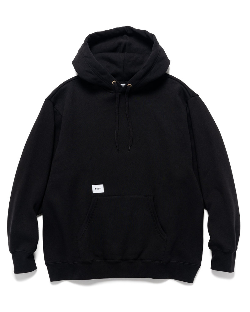X WTAPS PULLOVER HOODIE BLACK - 1
