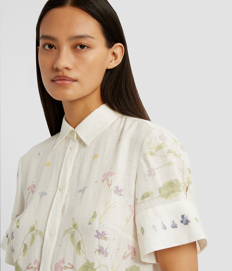 SHORT SLEEVE MINI SHIRT DRESS 4