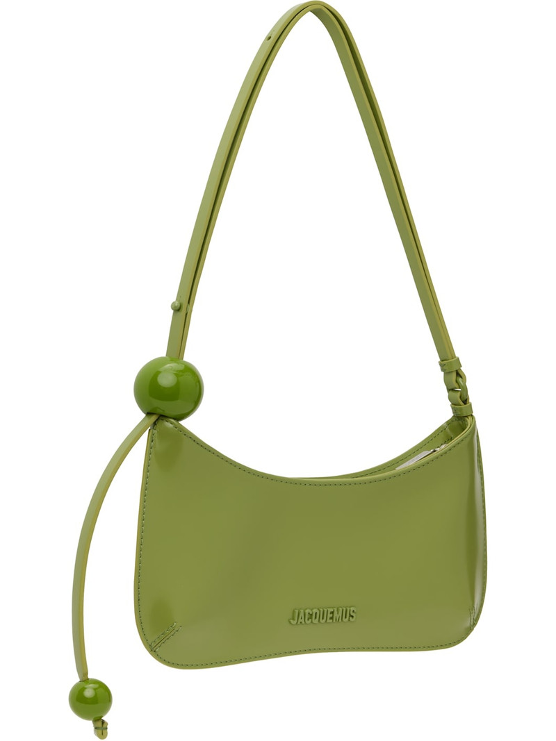 JACQUEMUS Green La Croisière 'The Bisou Perle' Bag outlook