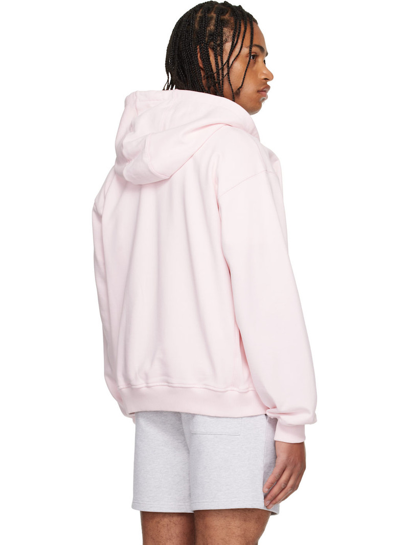 Pink 'Casa Way' Orange Mascot Zip Hoodie 3