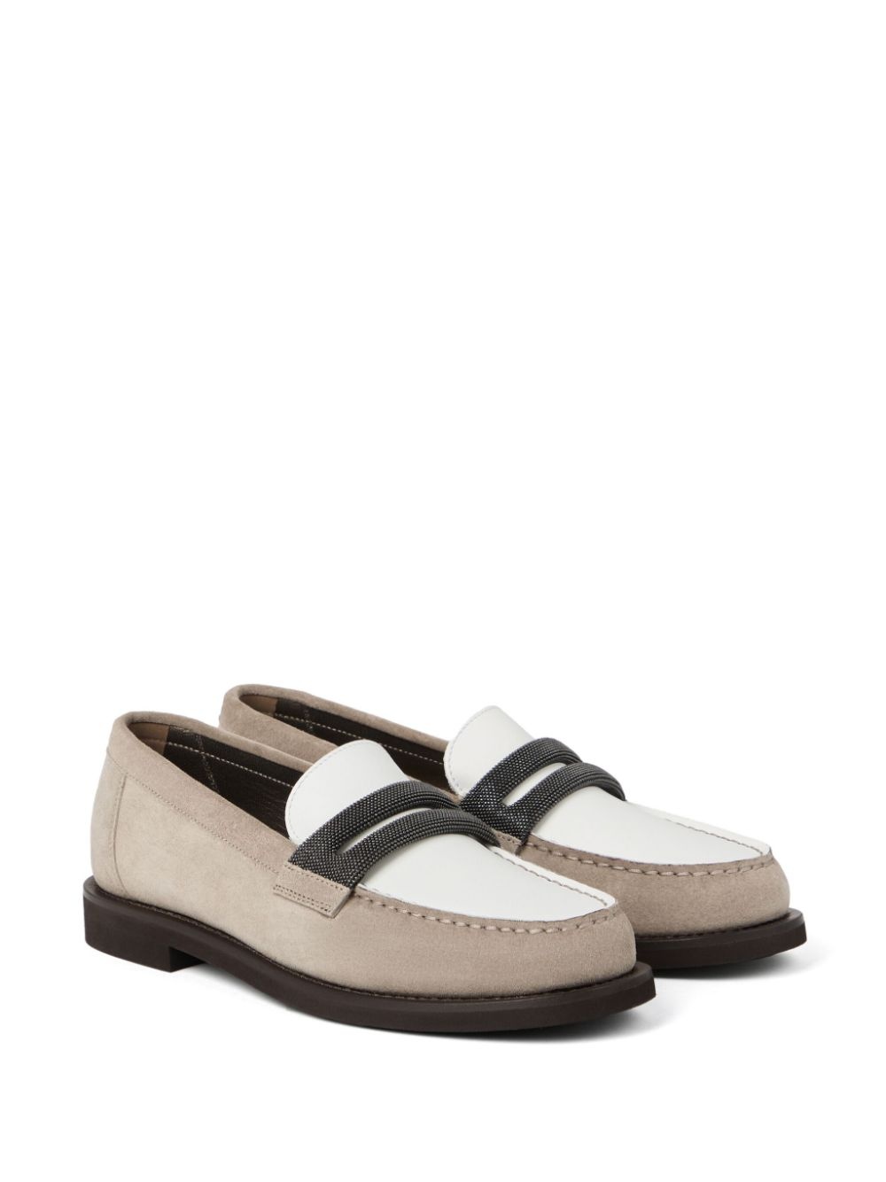 suede loafers - 2