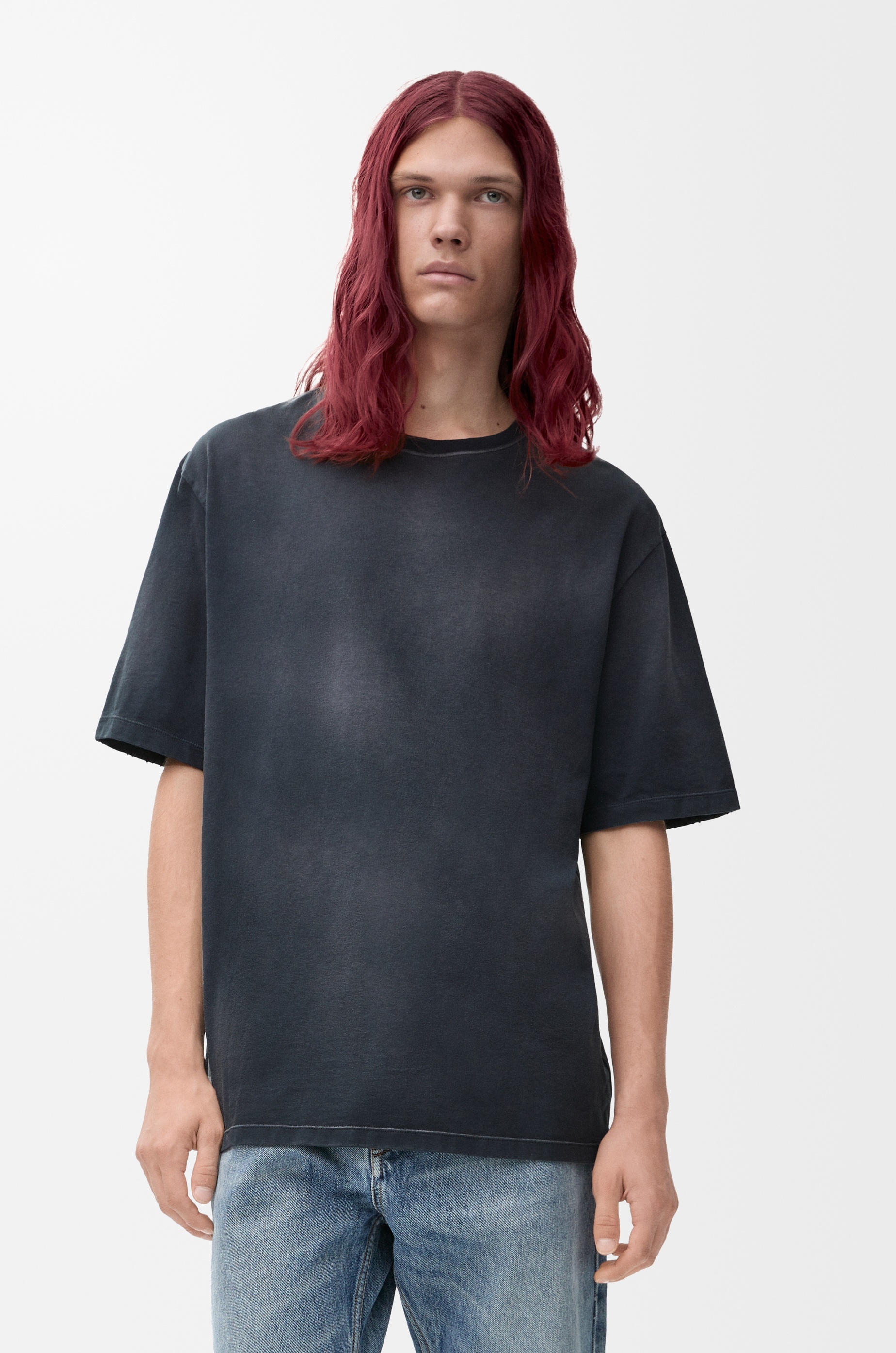 Loose fit T-shirt in cotton - 3