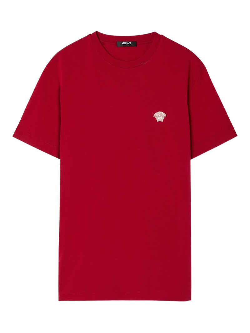 Medusa-embroidered T-shirt 1