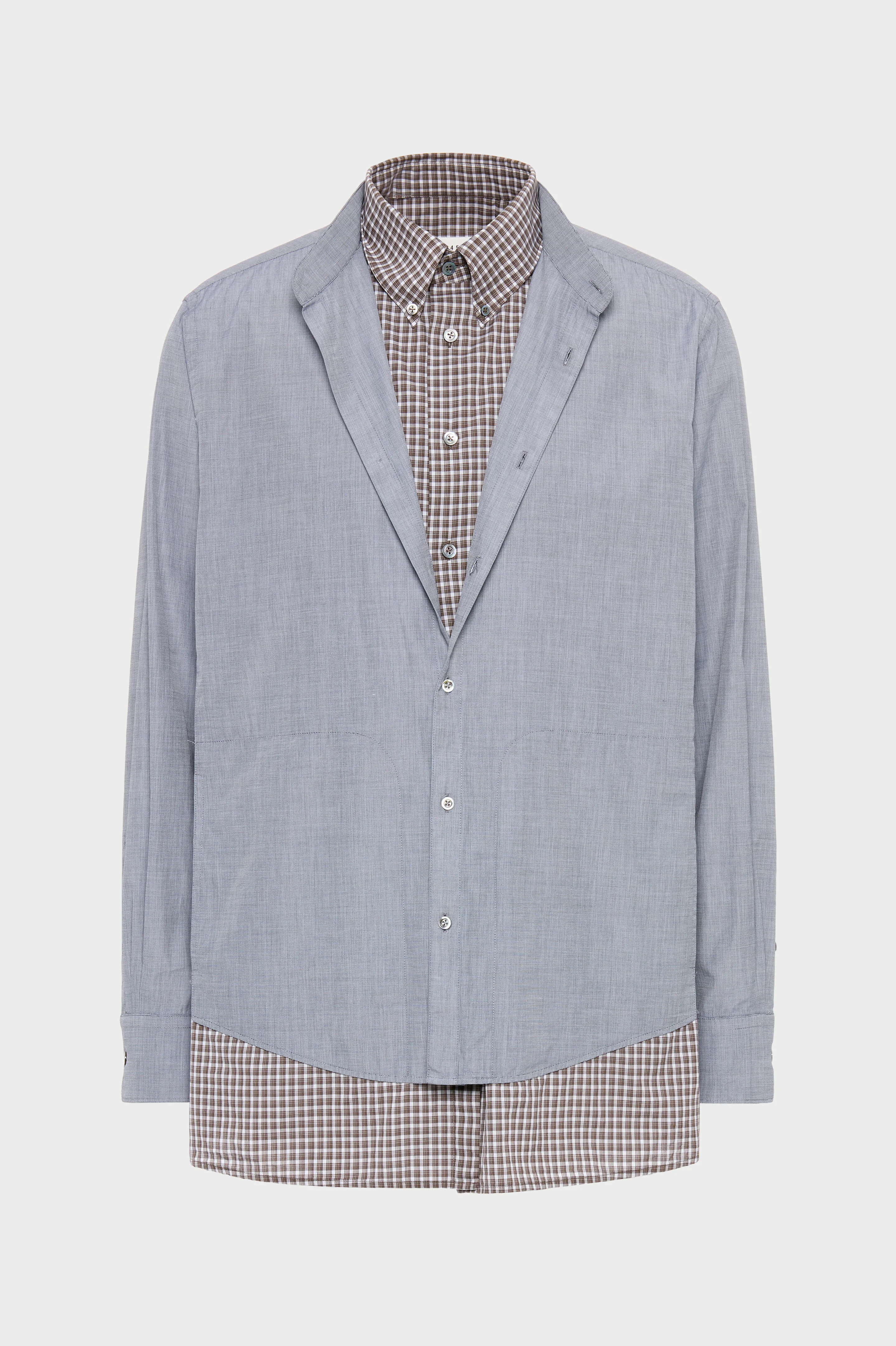 Double Layer Cotton Shirt - 1