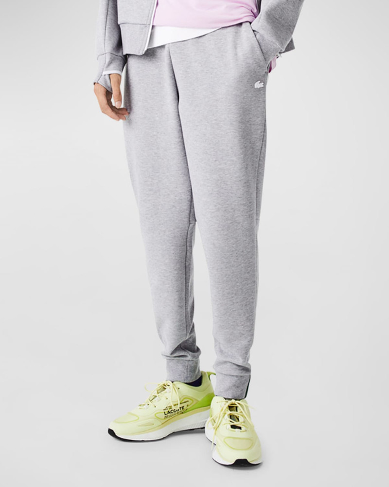 LACOSTE Men's Solid Active Double Face Slim Fit Joggers outlook