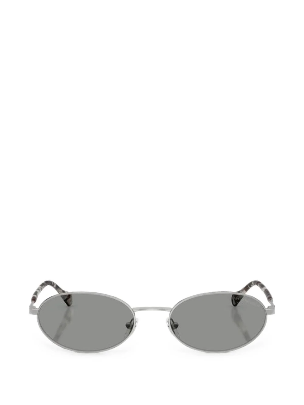oval-frame sunglasses - 1